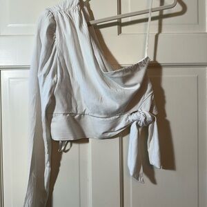 Free people White One-Shoulder Top